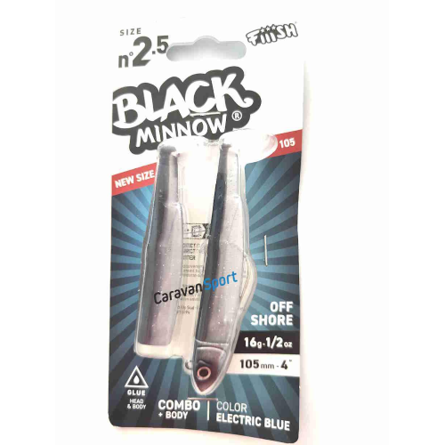 Combo Black Minnow 105 - N° 2.5 Fiiish