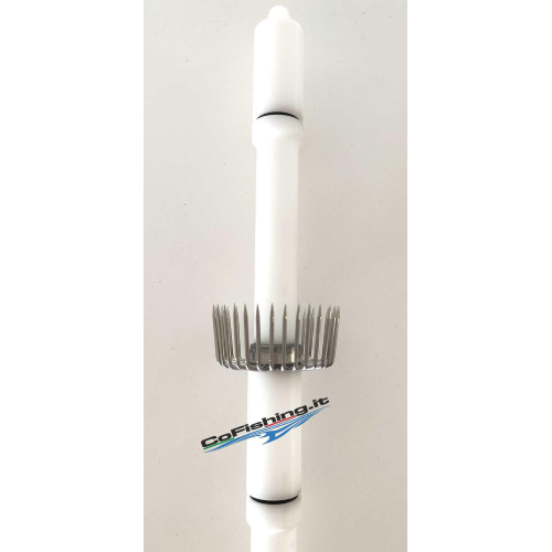 Totanara di Profondità Corpo In Teflon a 3 Luci e 3 Corone CF16621 CoFishing