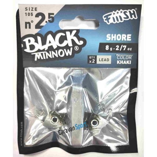Testa Piombata Black Minnow 105 - N° 2.5 Fiiish