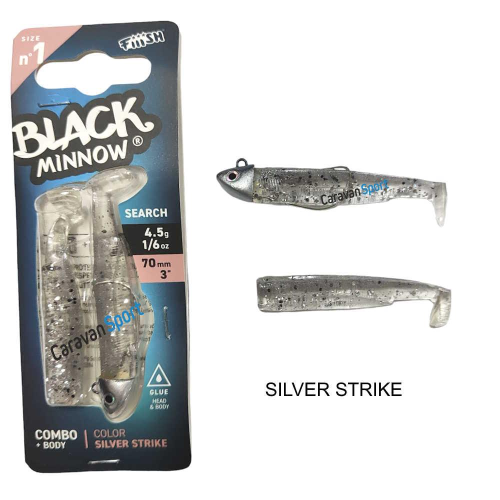 Combo Black Minnow 70 - N° 1 Fiiish