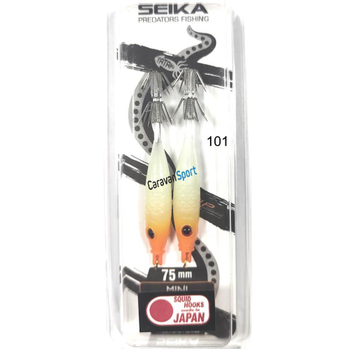 Oppai Mini Squid Soft Trasparent 75 mm Seika Tubertini