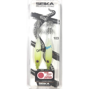 Oppai Mini Squid Soft Trasparent 75 mm Seika Tubertini