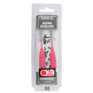 Oppai Mini Squid Soft Trasparent 75 mm Seika Tubertini