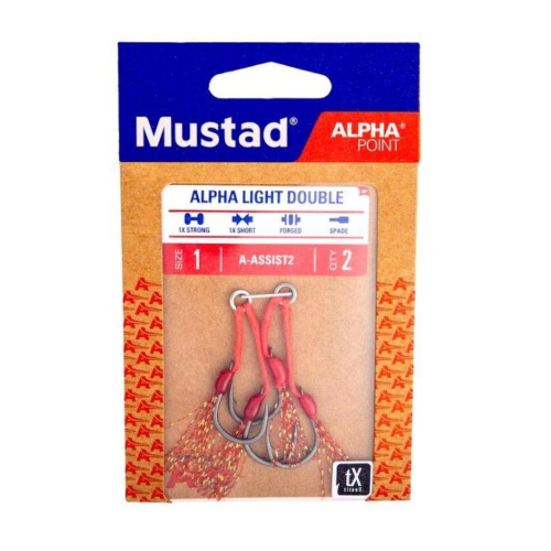 Alpha Light Double Assist Rig Mustad