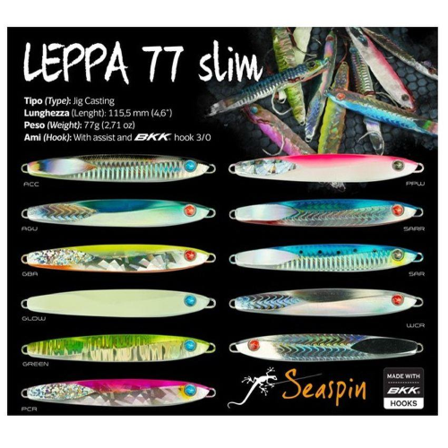 Seaspin Leppa Jig 77 gr Slim