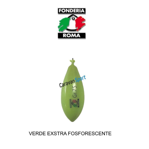 Piombo C1 Bomb Plastificato Con Anello Inox Fonderia Roma