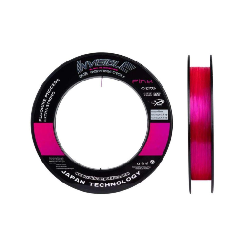 Monofilo Invisible Pink 100 mt Yuki