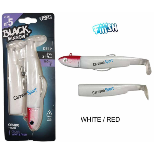 Combo Black Minnow 120 Fiiish
