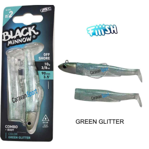 Combo Black Minnow 90 Fiiish