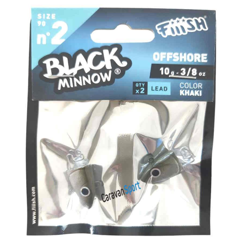 Testa Piombata Black Minnow 90 - N° 2 Fiiish