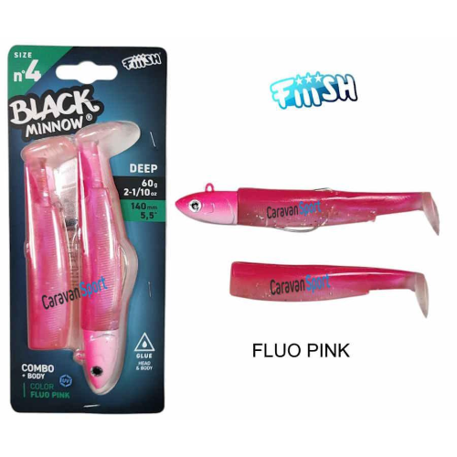 Combo Black Minnow 140 - N° 4 Fiiish