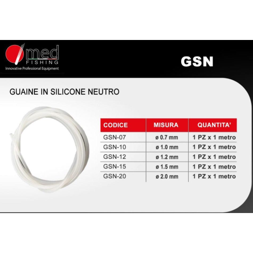 Guaina Silicone Med Fishing
