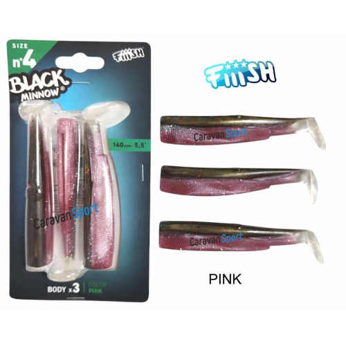 Corpo Black Minnow 140 N° 4 Fiiish