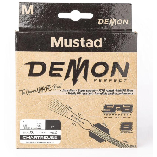 Trecciato Demon Perfect Braid SPB 300 mt Mustad
