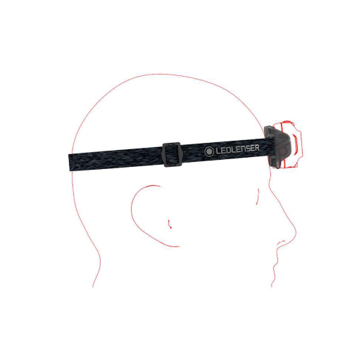 Lampada frontale HF4R Core Led Lenser