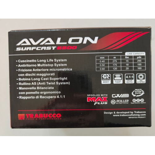 Trabucco Avalon Surfcast Reel
