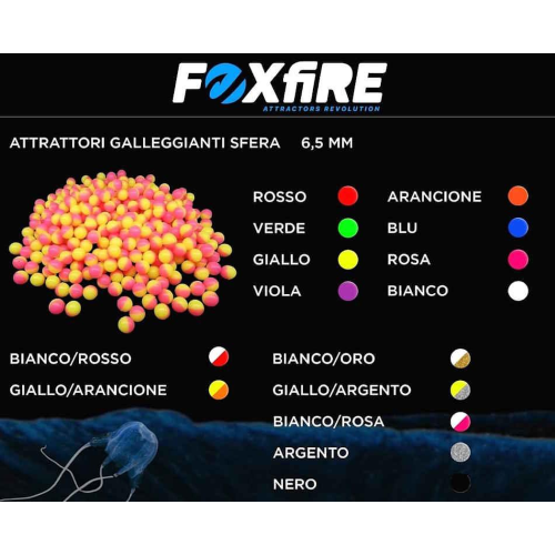 Foxfire Attractors Beads Floating