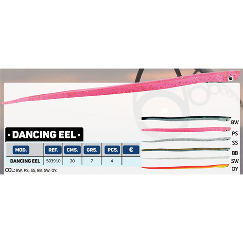 Dancing Eel 20 cm Jinza Grauvell