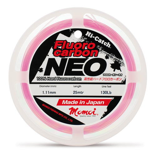 Monofilo Hi Catch Fluorocarbon Neo 25 mt  Momoi