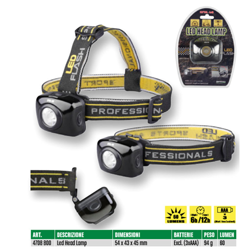 Lampada Led Head Lamp 60