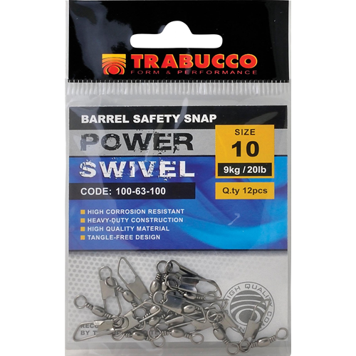Girella Con Moschettone Barrel Safety Snap 100-63 Trabucco