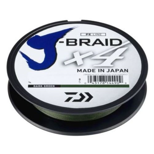 J-BRAID PE X4 270 mt Daiwa