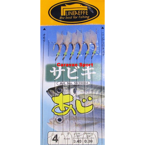Sabiki Shrimp 56390 Multicolor Tinsel Lineaeffe