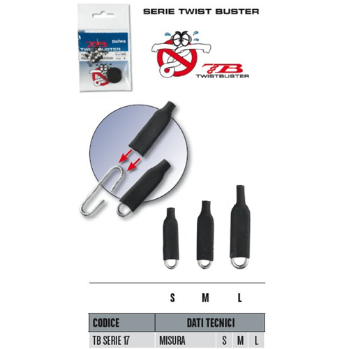 Rubber Snap TB Serie 17 Daiwa 