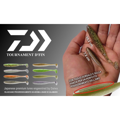 Tournament D'Fin 5" - 125 mm Daiwa
