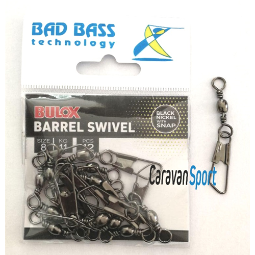 Girella Con Moschettone Barrel Swivel Bulox