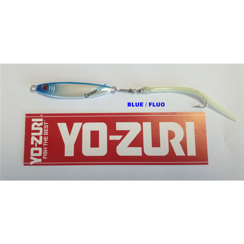 Metallic Sardine Jig 18 gr Yo-Zuri Con Coda in Silicone 