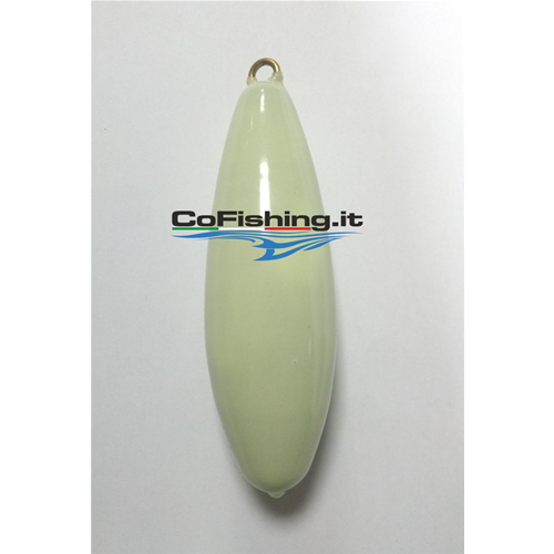 Piombo Bolentino Plastificato Fosforenscente Con Anello Inox CF8597 Cofishing