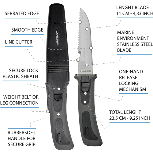 Coltello Vigo Cressi Sub