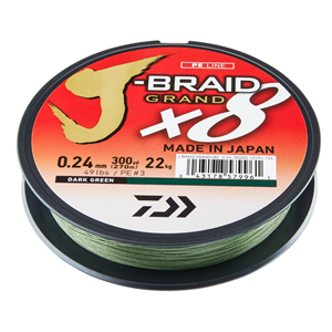J-Braid Grand X8 135 mt Daiwa