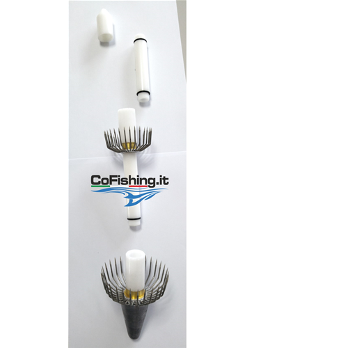 Totanara Di Profondità Corpo In Plastica a 3 Luci e 2 Corone CF8741 Cofishing