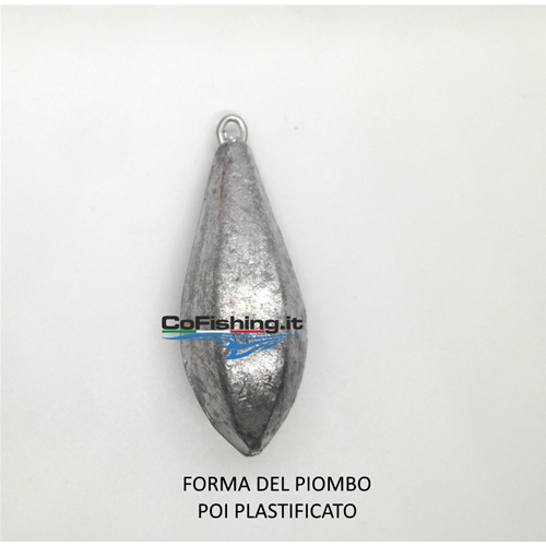 Piombo Esagonale Plastificato Fluo CF9497 CoFishing