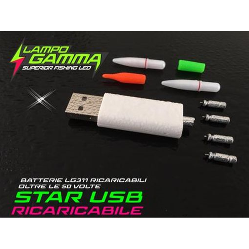 Kit Starlight Star USB Led Ricaricabile Lampo Gamma