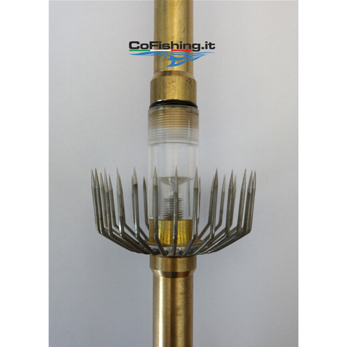 Totanara Di Profondità Corpo in Ottone a 3 Luci e 2 Corone CF9348 CoFishing
