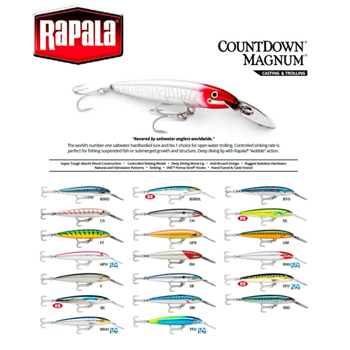 CountDown Magnum 11 cm Rapala