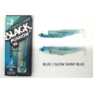 Double Combo Black Minnow 90 - N° 2 Fiiish