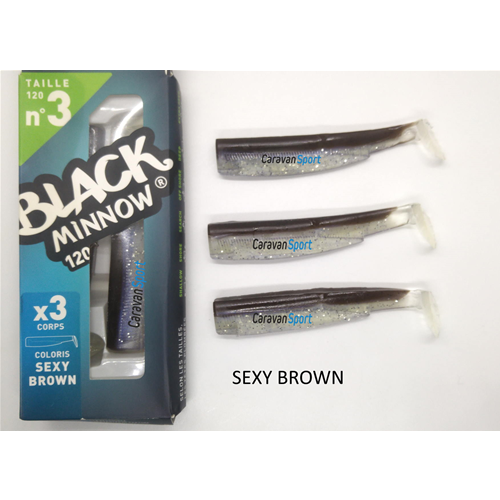 Shad Black Minnow 120 Fiiish