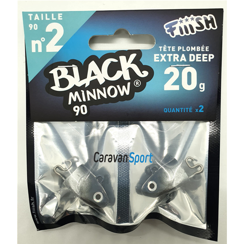 Testa Piombata Black Minnow 90 - N° 2 Fiiish