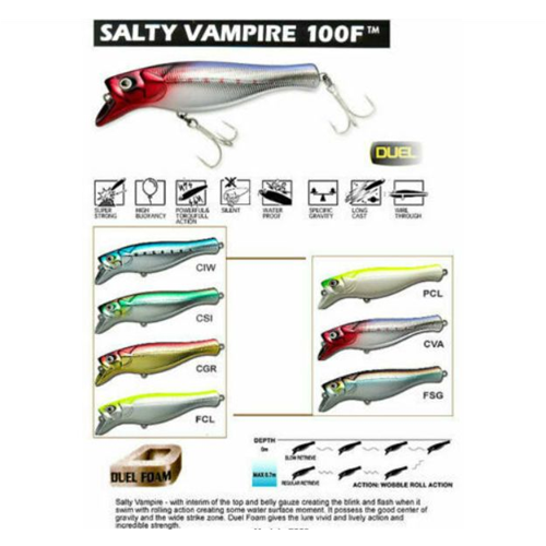 Salty Vampire 100 F Duel