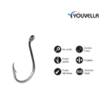Ami 12146SS R Youvella Tipo Mustad 92553S