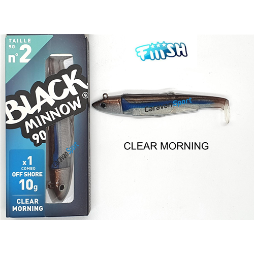 Single Combo Black Minnow 90 - N° 2 Fiiish