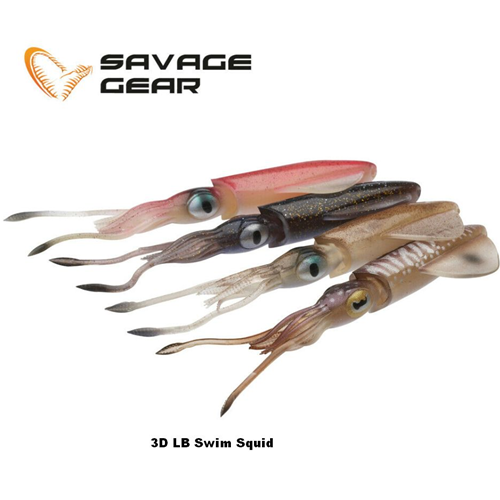 3D LB Swim Squid 9,5 cm Savage Gear