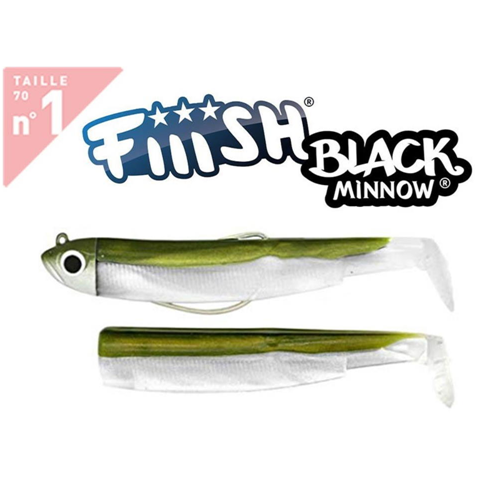 Combo Black Minnow 70 - N° 1 Fiiish