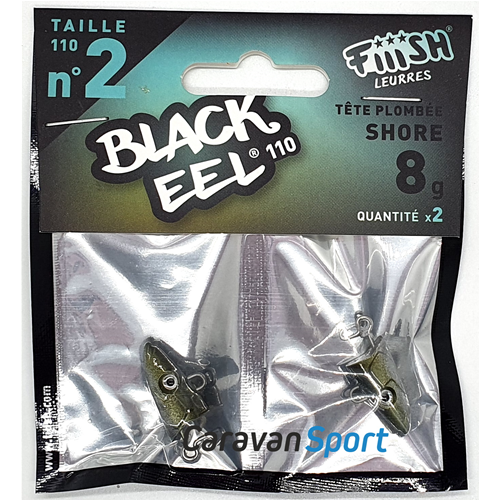 Tete Plombee Black Eel 110 N° 2 Fiiish