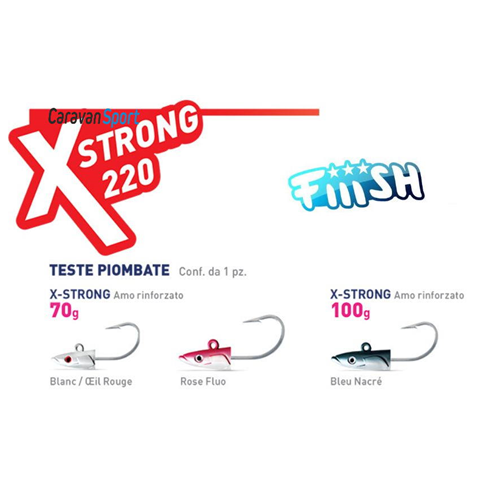 Testa Piombata X Strong 220 - N° 3 Crazy Sand Eel Fiiish