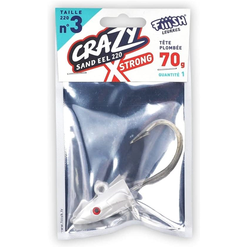 Testa Piombata X Strong 220 - N° 3 Crazy Sand Eel Fiiish
